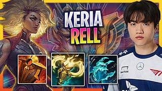 LEARN HOW TO PLAY RELL SUPPORT LIKE A PRO! | T1 Keria Plays Rell Support vs Bard!  Season 2023