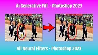 Photoshop CC 2023 Update | Ai FireFly | Ai Generative Fill | Neural Filter | Latest Photoshop | New