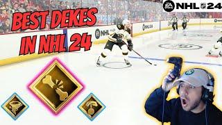 THE BEST DEKES TO USE IN NHL 24
