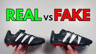 REAL VS FAKE! ADIDAS PREDATOR 1994 REMAKE FOOTBALL BOOT COMPARISON! (CLEATS)