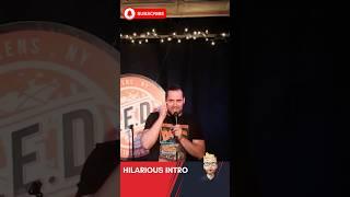 NEWCOMER: Reuben Wolf - funny way to start a comedy show #comedy #standupcomedy #standup