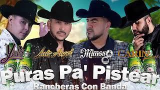 Puras Para Pistear - El Yaki, El Mimoso, Luis Angel, Carin Leon || Rancheras Con Banda Mix