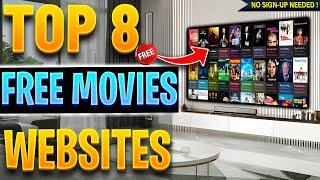 Top 8 Websites to Watch FREE Movies & TV Shows (No Sign up!) 2025 Update !