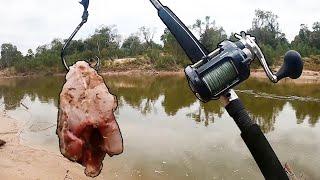 This Is Why You Throw BIG BAITS In the River! (150lb MONSTER!!!)