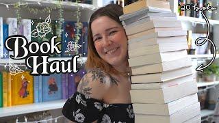 HUGE book haul  20+ books!