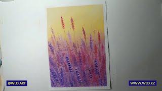 Учимся рисовать гуашью.