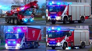 [FEUERWEHRKRAN, RÜSTWAGEN & MEHR!] - XXL-Feuerwehr DUISBURG | EINSATZFAHRTEN der FEUERWACHE 1!