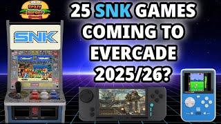 25 SNK Games We Could See On Evercade in 2025/26!