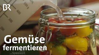 Gemüse fermentieren: Haltbar machen durch milchsaure Gärung | Zwischen Spessart und Karwendel | BR