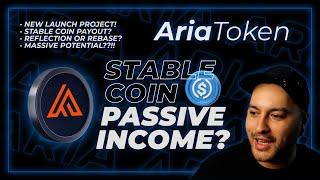 Stable Coin PASSIVE INCOME! | Aria Token #DeFi #crypto #prelaunch #stablecoin #passiveincome #bsc