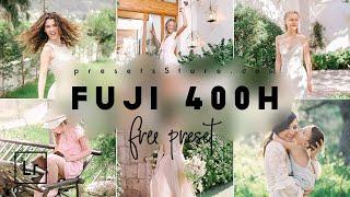 Fuji 400H — Professional Lightroom Preset | Premium DNG | Tutorial | Light Mobile Preset