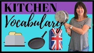 Kitchen Vocabulary - British English - Learn English Vocabulary