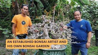 Bonsai Garden Visit #47 - At Vhey Rivera's Place Part #1 [w/ English Subtitles]