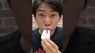 【Japanese guy】Curry noodle with Vanilla mochi ice cream