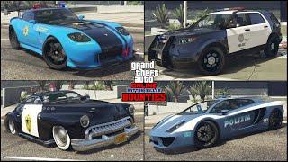 GTA 5 Online - Possible Police Vehicles for Bottom Dollar Bounties DLC