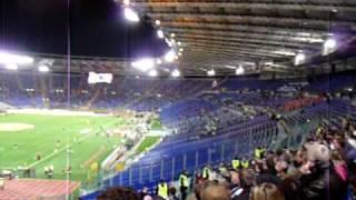 Fulham fans at Stadio Olympico