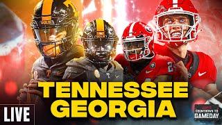 LIVE No. 7 Tennessee - No.12 Georgia | UGA’s Playoff Hopes on the Line?! | Countdown to Gameday 