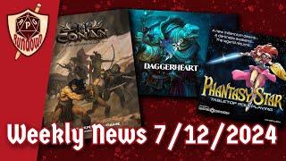 Free preview of new Conan game, Phantasy Star comes to tabletop, Daggerheart final beta; TTPRG News