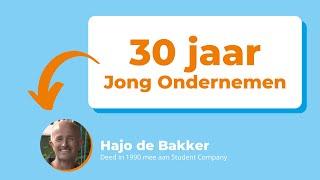 30 jaar Jong Ondernemen: Hajo de Bakker deed mee aan Student Company in 1990!