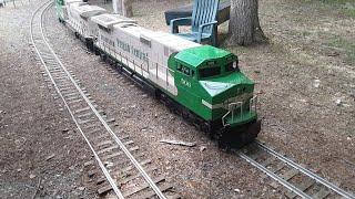 A ride on Art Dumms 7 1/2 inch gauge railway