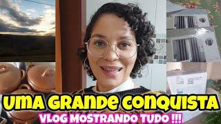 Uma Grande CONQUISTA  Vlog mostrando pra vocês... " Em Tudo Dai-Vos Graças à Deus." iedaAlves 