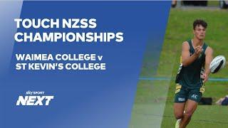 Waimea College v St Kevin's College | Mixed | NZSS Touch Nationals