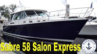 Sabre 58 Salon Express Video Walkthrough Review - (2021) Ft Lauderdale International Boat Show