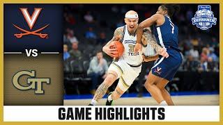 Virginia vs. Georgia Tech Game Highlights | 2025 T. Rowe Price ACC Men's Basketball Tournament