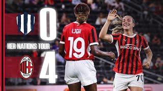 A Rossonere goalfest in Mexico | Club Monterrey 0-4 AC Milan | Her Nations Tour Highlights