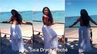 Saia longa Dryca croche / P/ M/ G Tutorial