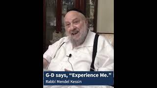 G-D says, “Experience Me” #god #hidabroot #hashem #whereisgod #judaism #torah #torahwisdom #shorts