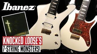 Knocked Loose's 7-String Ibanez Iceman & RG Custom Shop Guitars with Isaac Hale & Nicko Calderon