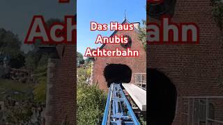 Das Haus Anubis Achterbahn in Belgien  #shorts