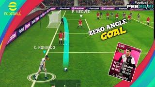 ICONIC RONALDO AMAZING FREEKICK ONLINE MATCHDAY ZERO ANGLE GOAL | PES 2021