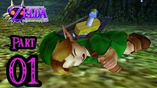 Zelda Majora's Mask 3D 100% Walkthrough Part 1 - The Hero of Time