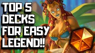 Best Hearthstone Decks For Easy Legend In July!