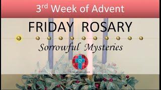 Friday Rosary • Sorrowful Mysteries of the Rosary  December 20, 2024 VIRTUAL ROSARY - MEDITATION