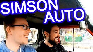 Wir testen das SIMSON-Auto! Verrückte Probefahrt durch die Stadt & Vorstellung (BMA Amica Microcar)