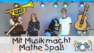  Mit Musik macht Mathe Spaß - Mathe Lernlieder mit Marie Wegener & Finn || Kinderlieder