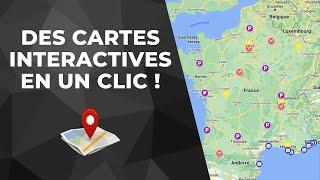 Créez des cartes personnalisées avec Google My Maps