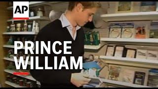 Prince William gives glimpse into his college life - 2003