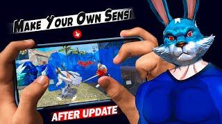 How To Make Your Own Sensitivity After Update Find Your Only Red Number Settings| Free Fire