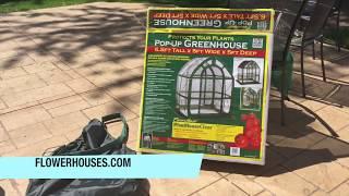 Pop Up Green House For Home and Back Yard Gardening | Weekend Handy Man