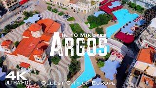 ARGOS 2024  Άργος, Europe's Oldest City Drone Aerial 4K | Αργολίδα Πελοπόννησος Greece