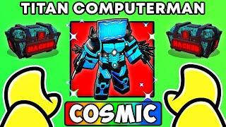 Unlocking UPGRADED TITAN COMPUTERMAN in Skibidi Tower Defense