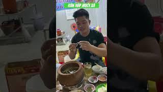 Món rắn hấp muối xả cực ngon