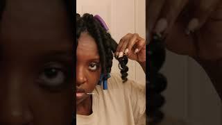 Natural Hair Flexi Rod Mini Tutorial