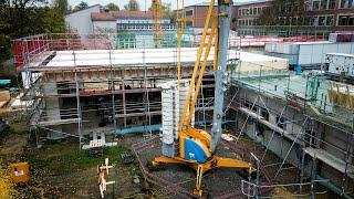 Richtfest in Bilk: Zwei Schulen bekommen einen Erweiterungsbau