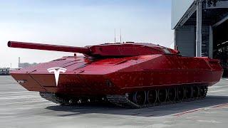 Elon Musk's Secret Tesla Tank EXPOSED! US Shocked!