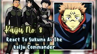 Kaiju No. 8 React To Sukuna As Kaiju Commander || Gacha Reaction